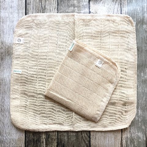 Muslin Facecloths (organic cotton)